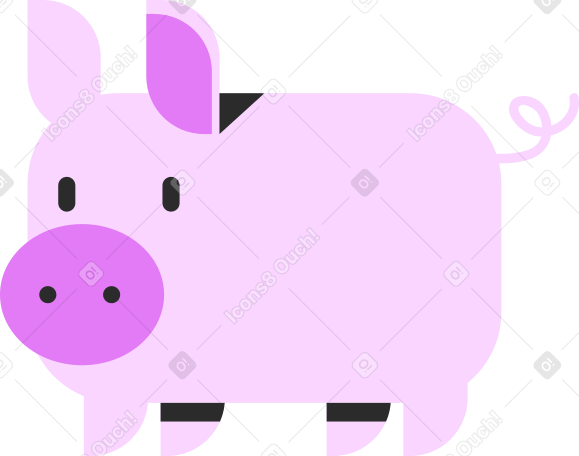 porco PNG, SVG