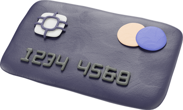 Black debit card PNG, SVG
