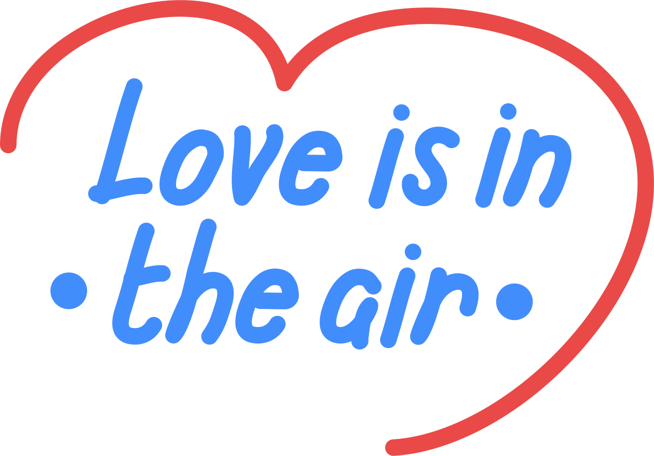 love is in the air Illustration in PNG, SVG