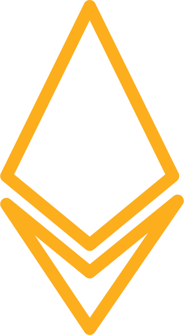 Icona della linea ethereum PNG, SVG