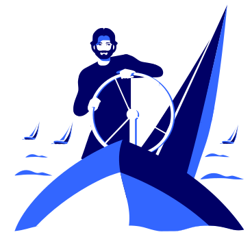 Capitan del barco PNG, SVG