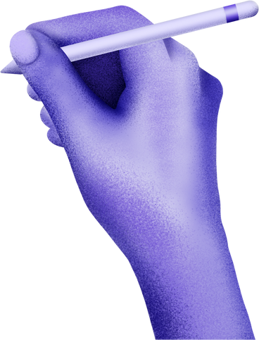 hand holding digital graphic pen PNG, SVG