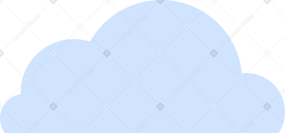 blaue wolke PNG, SVG