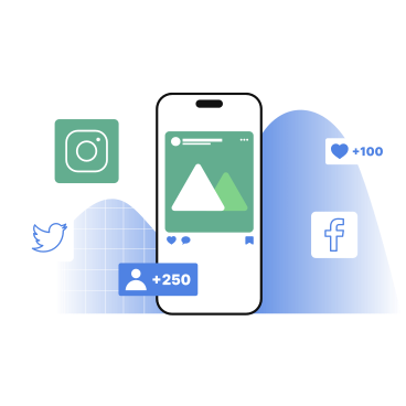 Social-media-marketing und digitale werbung PNG, SVG