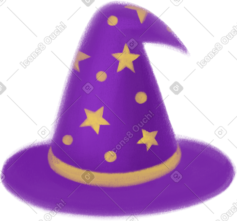 wizard hat PNG, SVG