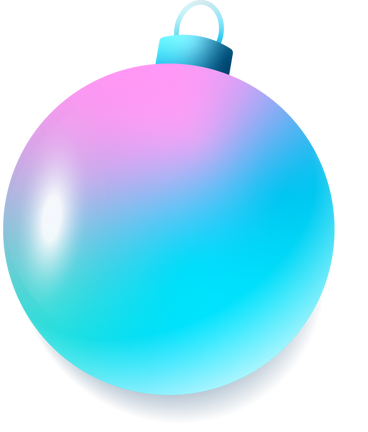 christmas ball PNG, SVG