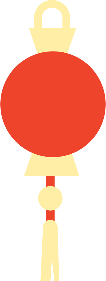 Lanterna cinese PNG, SVG
