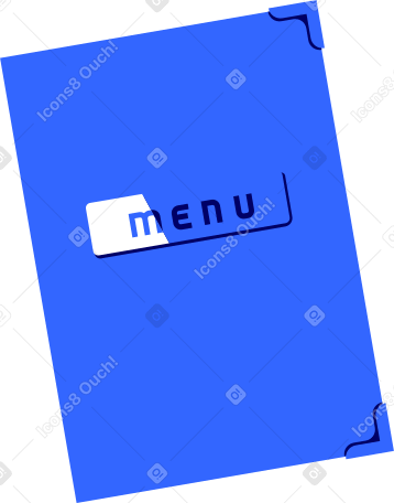 Menú de carpeta etiquetada PNG, SVG
