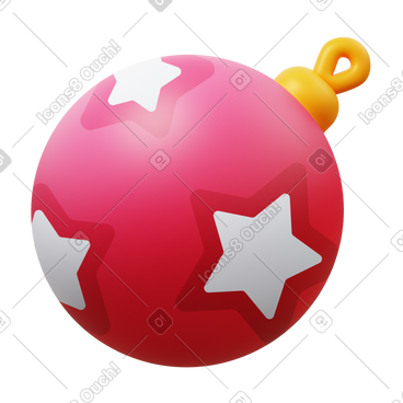 Christmas ball PNG, SVG