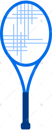 tennis racket Illustration in PNG, SVG