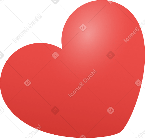 cuore rosso PNG, SVG