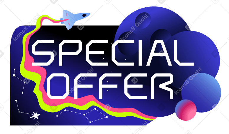 Special offer PNG, SVG