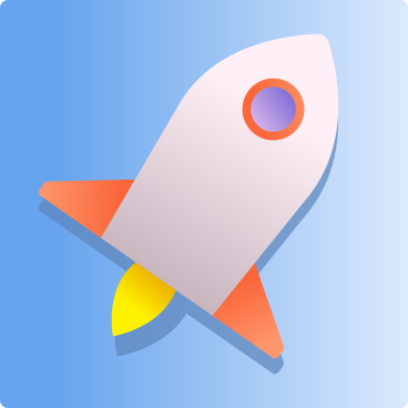 flying rocket PNG, SVG