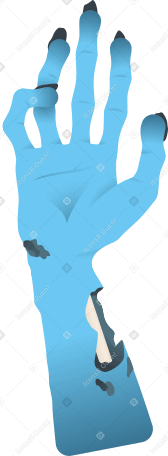 zombie hand PNG, SVG