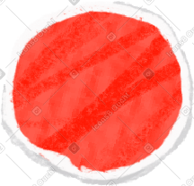 Red round confetti PNG, SVG