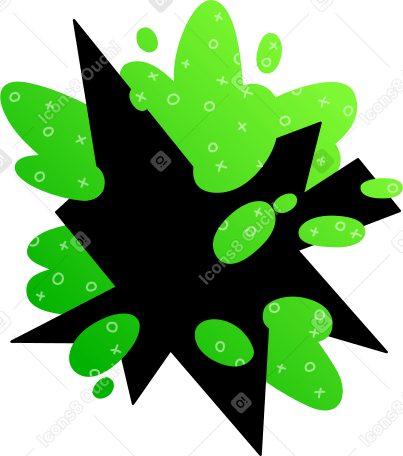 abstract background green Illustration in PNG, SVG