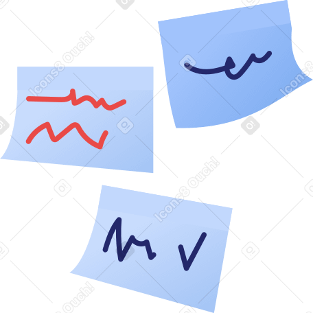 sticker-note Illustration in PNG, SVG