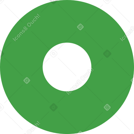 ring green Illustration in PNG, SVG