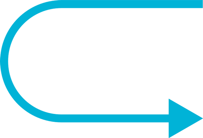 blue gls arrow Illustration in PNG, SVG