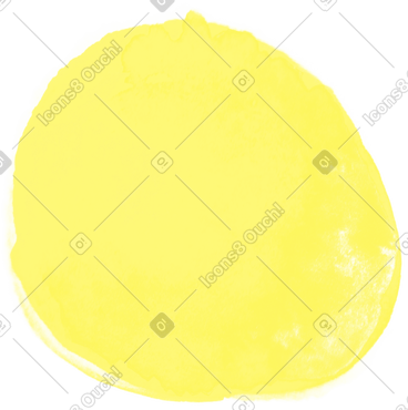 Yellow round spot PNG, SVG