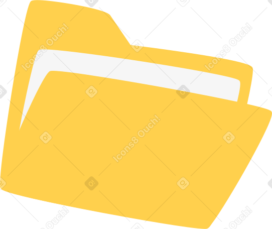folder icon Illustration in PNG, SVG