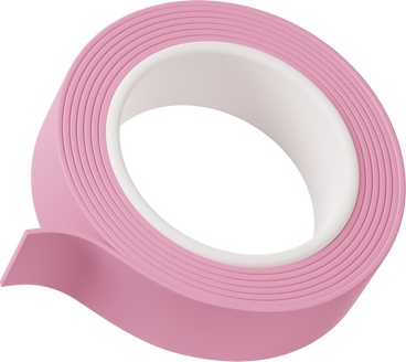 pink tape PNG, SVG
