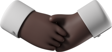 Stretta di mano delle mani di pelle nera PNG, SVG