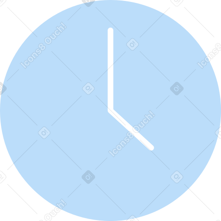 four o'clock Illustration in PNG, SVG