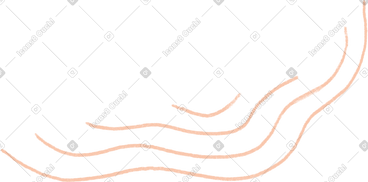 Wavy pale pink lines PNG, SVG