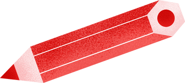 red pencil PNG, SVG