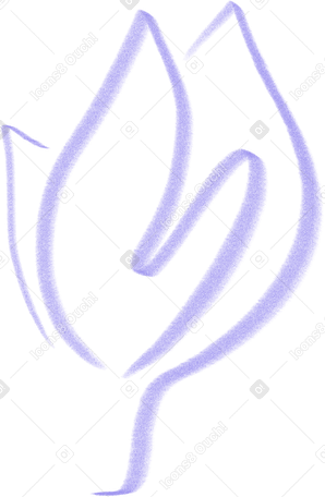 purple bud Illustration in PNG, SVG