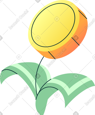 金钱树植物 PNG, SVG