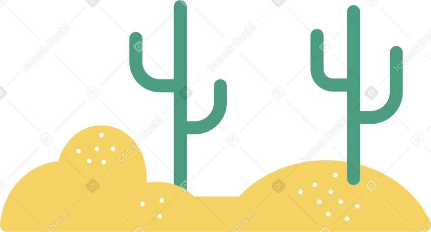 deserto PNG, SVG