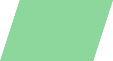 Green parallelogram в PNG, SVG