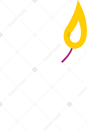 candle Illustration in PNG, SVG