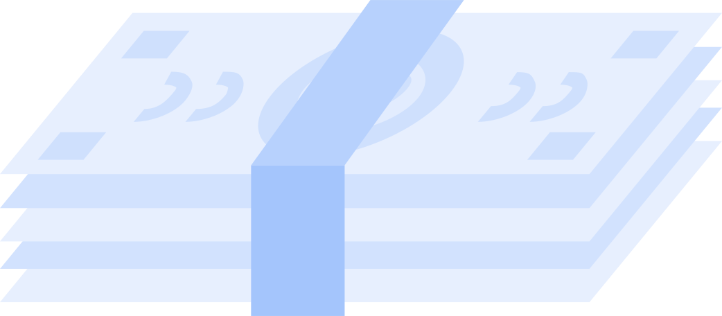 Illustration billets de banque aux formats PNG, SVG