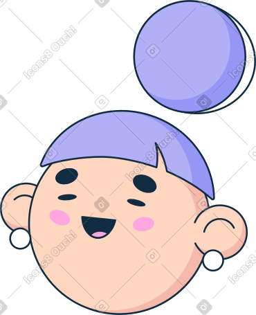 睡女人的头 PNG, SVG