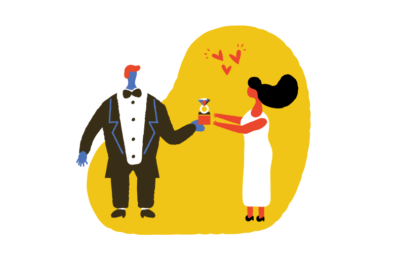 Wedding Clipart illustration in PNG, SVG