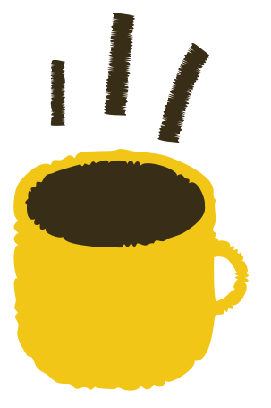Illustration café aux formats PNG, SVG