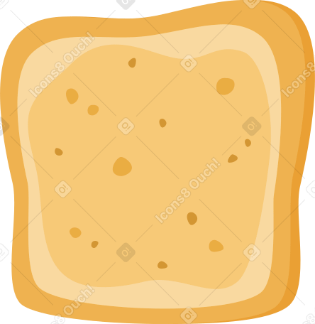 toaster bread Illustration in PNG, SVG