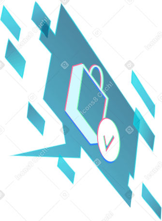 carrying purchases PNG, SVG