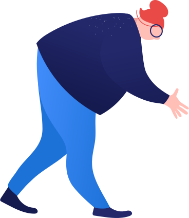 fat woman holding smth PNG, SVG