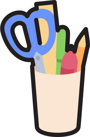 Stationery cup PNG, SVG