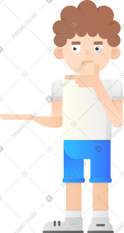 thinking man PNG, SVG