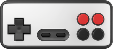 old game controller front view PNG, SVG
