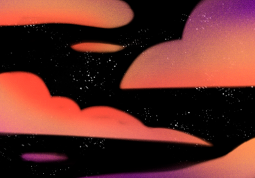 Sternenhimmelhintergrund mit wolken PNG, SVG