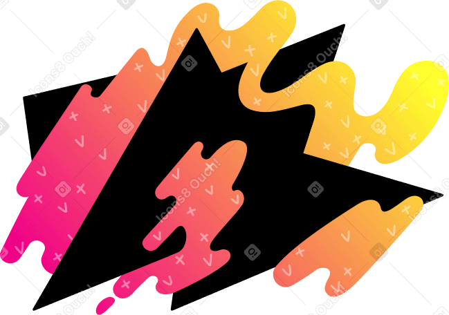 abstrakter hintergrund rosa gelb PNG, SVG