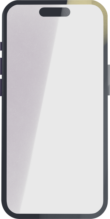 iphone with white screen PNG, SVG