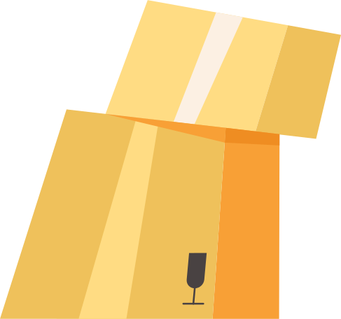 two post boxes Illustration in PNG, SVG