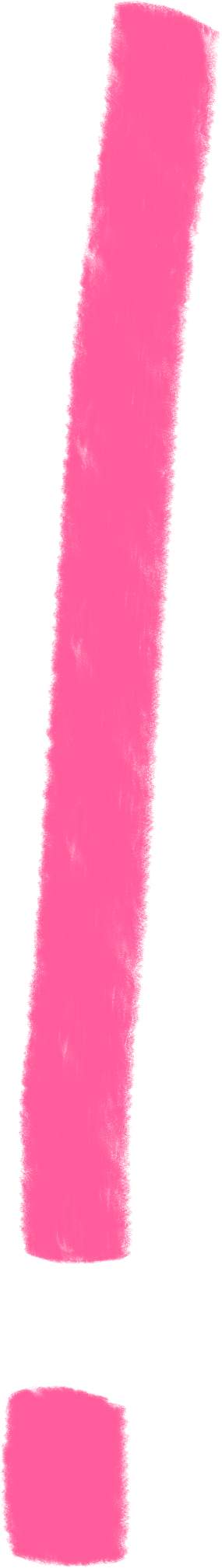 pink exclamation mark PNG, SVG
